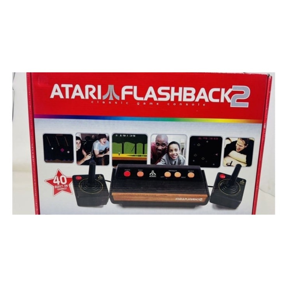 Flashback 2 Classic Game Console - Black and Brown